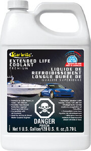 150,000 MILE 50/50 READY TO USE ANTIFREEZE COOLANT (STARBRITE) 6 3.79 L (1 Gallon)